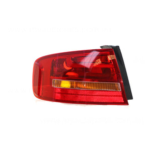 Tail Lamp Passenger Side Certified Suits Audi A4 B8 Sedan 6/2012 to 10/2015