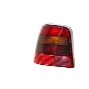 Tail Lamp Passenger Side Certified Suits Volkswagen Golf GTi 1J 1998 to 2004