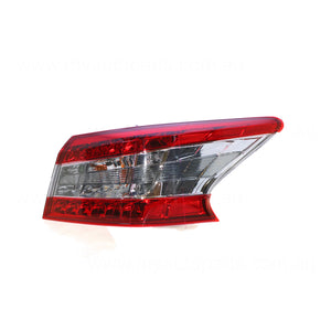 LED Tail Lamp Drivers Side Genuine Suits Nissan Pulsar B17 2012 to 2017