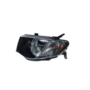 Head Lamp Passenger Side OEM Suits Mitsubishi Triton MN 2009 to 2015