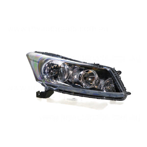 Head Lamp Drivers Side Certified Suits Honda Accord CP 2/2008 to 2/2011
