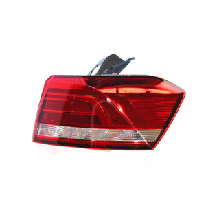 LED Tail Lamp Drivers Side OEM Suits Volkswagen Passat B8 Wagon 2015 On