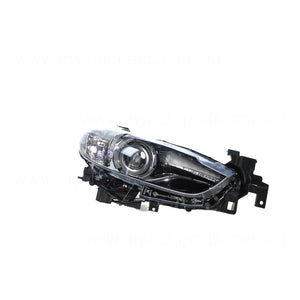 Bi-Xenon Head Lamp Drivers Side Genuine Suits Mazda 6 GJ 12/2012 to 12/2014