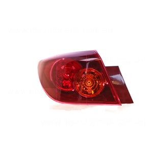 Tail Lamp Passenger Side Certified Suits Mazda 3 BK Hatch 1/2004 to 6/2006