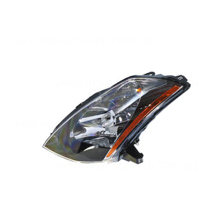 Halogen Head Lamp Passenger Side Genuine Suits Nissan 350Z Z33 2003 to 2005