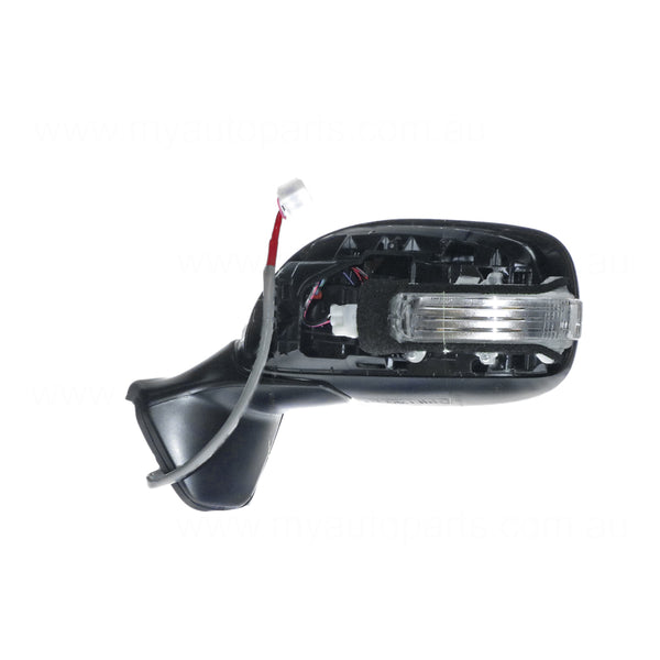 Door Mirror With Indicator Passenger Side OEM Suits Toyota Corolla ZRE152R 2009 to 2012