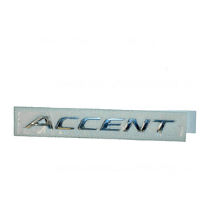 Tail Gate Emblem OEM suits Hyundai Accent RB