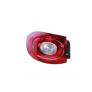 Tail Lamp Passenger Side Certified Suits Volkswagen Tiguan 5N 5/2008 to 5/2011
