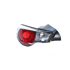LED Red/Clear Tail Lamp Passenger Side Genuine Suits Toyota 86 ZN6R 2012 to 2016