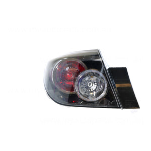 Tail Lamp Passenger Side Certified Suits Mazda 3 BK Hatch 7/2006 to 2/2009