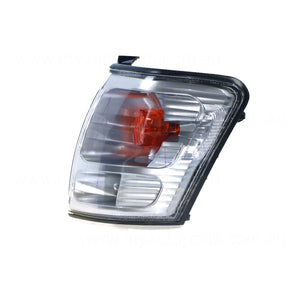 Chrome Front Park / Indicator Lamp Passenger Side OEM suits Toyota Hilux 140/150/170 Series 2001 to 2005 (Thailand Built)