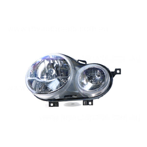 Halogen Electric Adjust Head Lamp Drivers Side Certified Suits Volkswagen Polo 9N 2002 to 2005