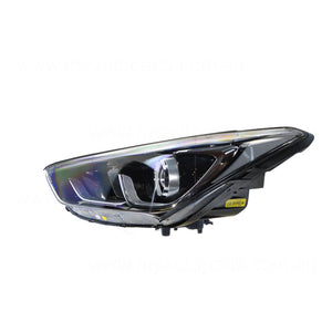 Halogen Head Lamp Passenger Side OEM Suits Hyundai Santa Fe DM 2015 to 2018