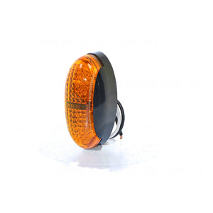 LED Amber Marker - Amber Lens, 10-30V, ADR Compliant