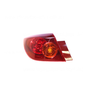 Tail Lamp Passenger Side Genuine Suits Mazda 3 BK Hatch 1/2004 to 6/2006