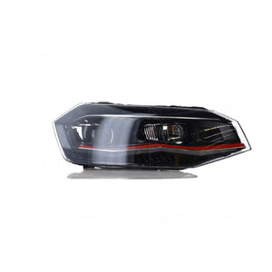 LED Head Lamp Drivers Side Genuine Suits Volkswagen Polo AW 2018 to 2021