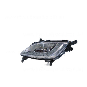Fog Lamp With DRL Passenger Side OEM suits Hyundai i30 3 Door/Wagon 2013 to 2016