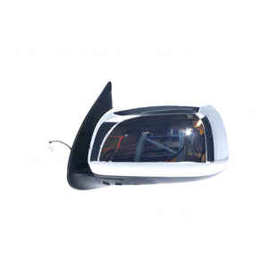 Chrome Door Mirror Electric Adjust Passenger Side OEM suits Toyota Hilux 15/25/26 Series Dual Cab 4WD SR5 2010 to 2011