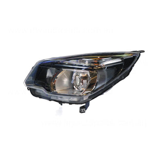 Halogen Head Lamp Passenger Side OEM Suits Holden Colorado Z71 RG 7/2015 to 7/2016