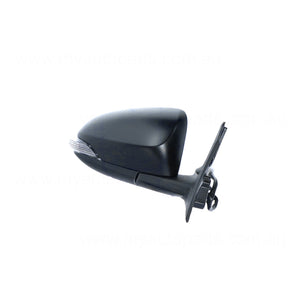 Electric With Indicator Door Mirror Drivers Side Certified Suits Toyota Prius-C NHP10R E-CVT2011 to 2015