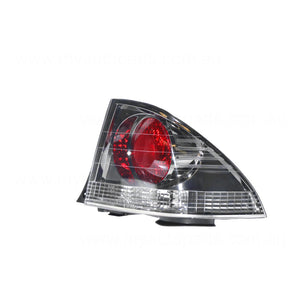 Chrome Tail Lamp Drivers Side Aftermarket Suits Lexus IS 1/1999 to 7/2001
