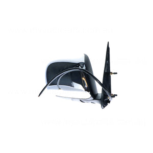Chrome Door Mirror Electric Adjust Drivers Side Aftermarket suits Toyota Hilux 15/16/25/26 Series SR & SR5 2005 to 2009