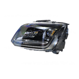 Head Lamp Passenger Side Genuine Suits Volkswagen Amarok Highline/Ultimate 2H 11/2016 On