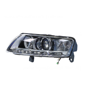 Xenon Head Lamp Passenger Side OEM Suits Audi A6 C6 2008 to 2011