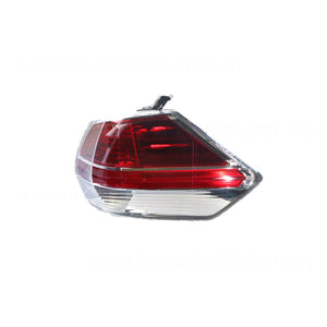 Red/Clear Tail Lamp Drivers Side OEM suits Nissan X-Trail T32