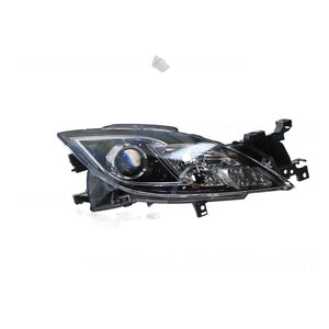 Head Lamp Drivers Side Genuine Suits Mazda 6 GH Sedan 2/2008 to 3/2010