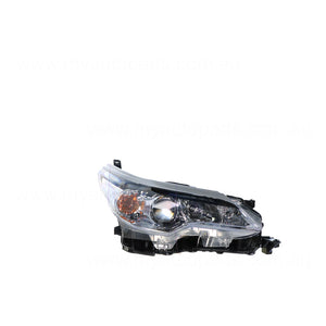 Halogen Head Lamp Drivers Side OEM Suits Toyota Fortuner GX GUN156R 2015 to 2021