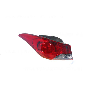Tail Lamp Passenger Side Certified Suits Hyundai Elantra MD 2011 to 2013