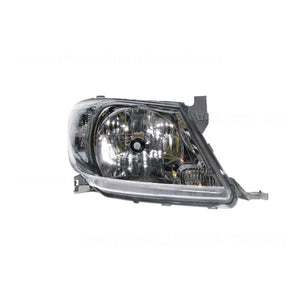 Head Lamp Drivers Side Certified suits Toyota Hilux 2008 to 2011