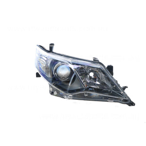 Halogen Head Lamp Drivers Side Genuine Suits Toyota Camry AVV50R 2012 to 2015