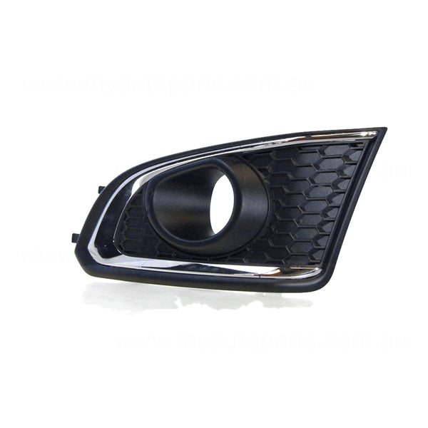 Chrome Front Bar Grille With Fog Light Mount Passenger Side OEM Suits Holden Captiva CG Series 2 12/2013 to 2/2016