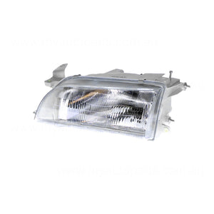 Plastic Lens Head Lamp Passenger Side Certified suits Toyota Corolla AE102
