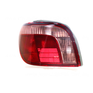 Tail Lamp Passenger Side Certified Suits Toyota Echo NCP10R/NCP13R 1999 to 2002
