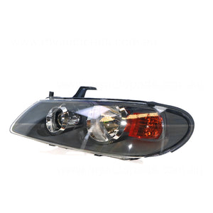 Grey Head Lamp Passenger Side Genuine Suits Nissan Pulsar N16 9/2002 to 1/2006
