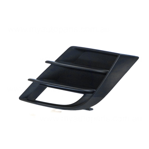 Front Bar Grille With Fog Light Mount Passenger Side OEM Suits Mazda 3 BL Maxx Sport 3/2009 to 9/2011
