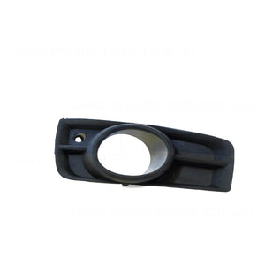 Chrome Front Bar Grille With Fog Light Mount Passenger Side Aftermarket Suits Holden Cruze JG 5/2009 to 3/2011
