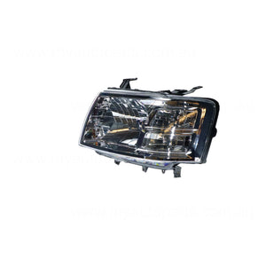 Halogen Manual Adjust Head Lamp Passenger Side OEM Suits Ford Ranger PJ 2006 to 2009