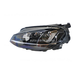 Head Lamp Passenger Side Genuine Suits Volkswagen Golf MK 7 2015 to 2017