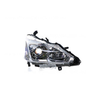 Halogen Manual Adjust Head Lamp Drivers Side Genuine Suits Nissan Altima L33 2013 to 2017