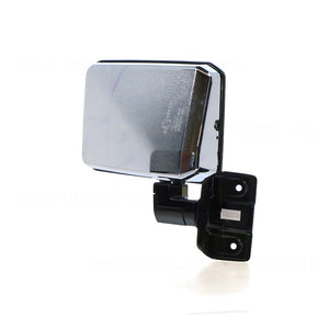 Chrome Mirror Passenger Side Genuine suits Toyota Landcruiser 70 Series 1990 to 2016