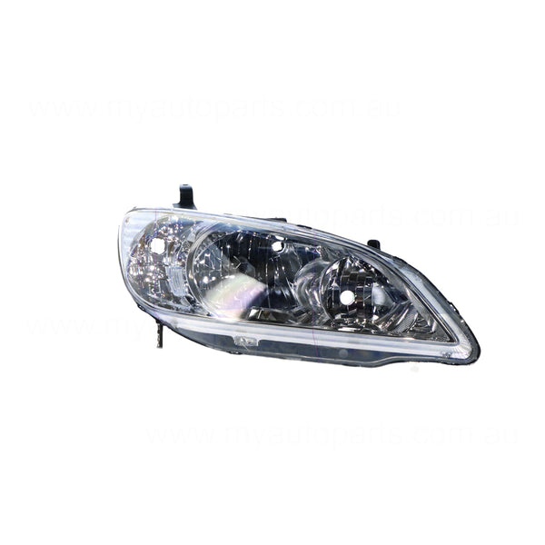 Head Lamp Drivers Side OEM Suits Honda Civic ES 2004 to 2006