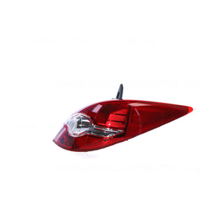 Tail Lamp Drivers Side Aftermarket Suits Nissan Tiida C11 Hatch 12/2009 To 12/2012