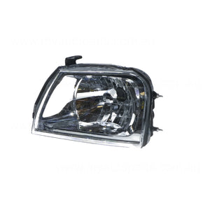 Head Lamp Passenger Side Certified Suits Mitsubishi Triton GLS V6 MK 2001 to 2006