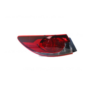 Tail Lamp Passenger Side Certified Suits Mazda 6 GJ/GL Sedan 12/2018 to 7/2018