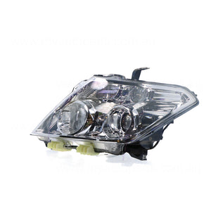 Halogen Head Lamp Passenger Side OEM Suits Nissan Patrol Y62 2012 to 2021