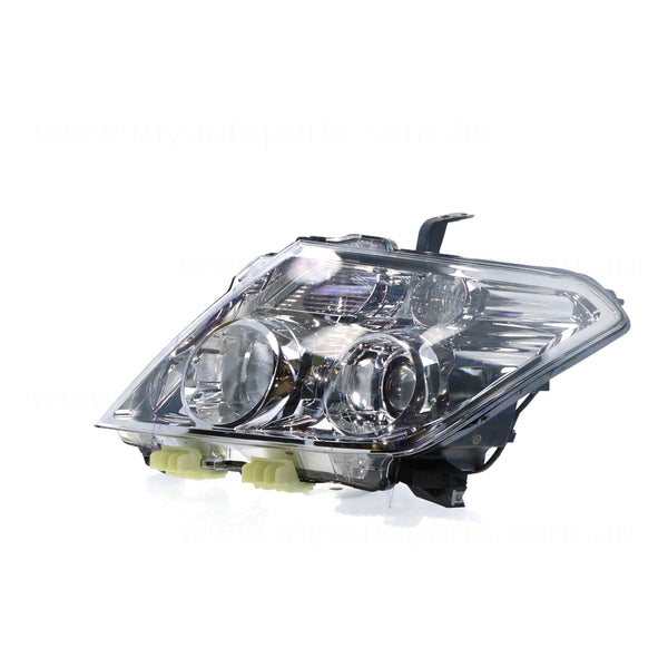 Halogen Head Lamp Passenger Side OEM Suits Nissan Patrol Y62 2012 to 2021